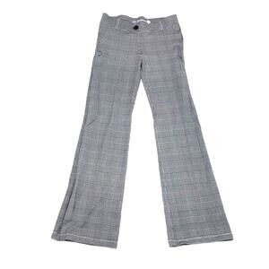 Betabrand plaid yoga dress pants women's small